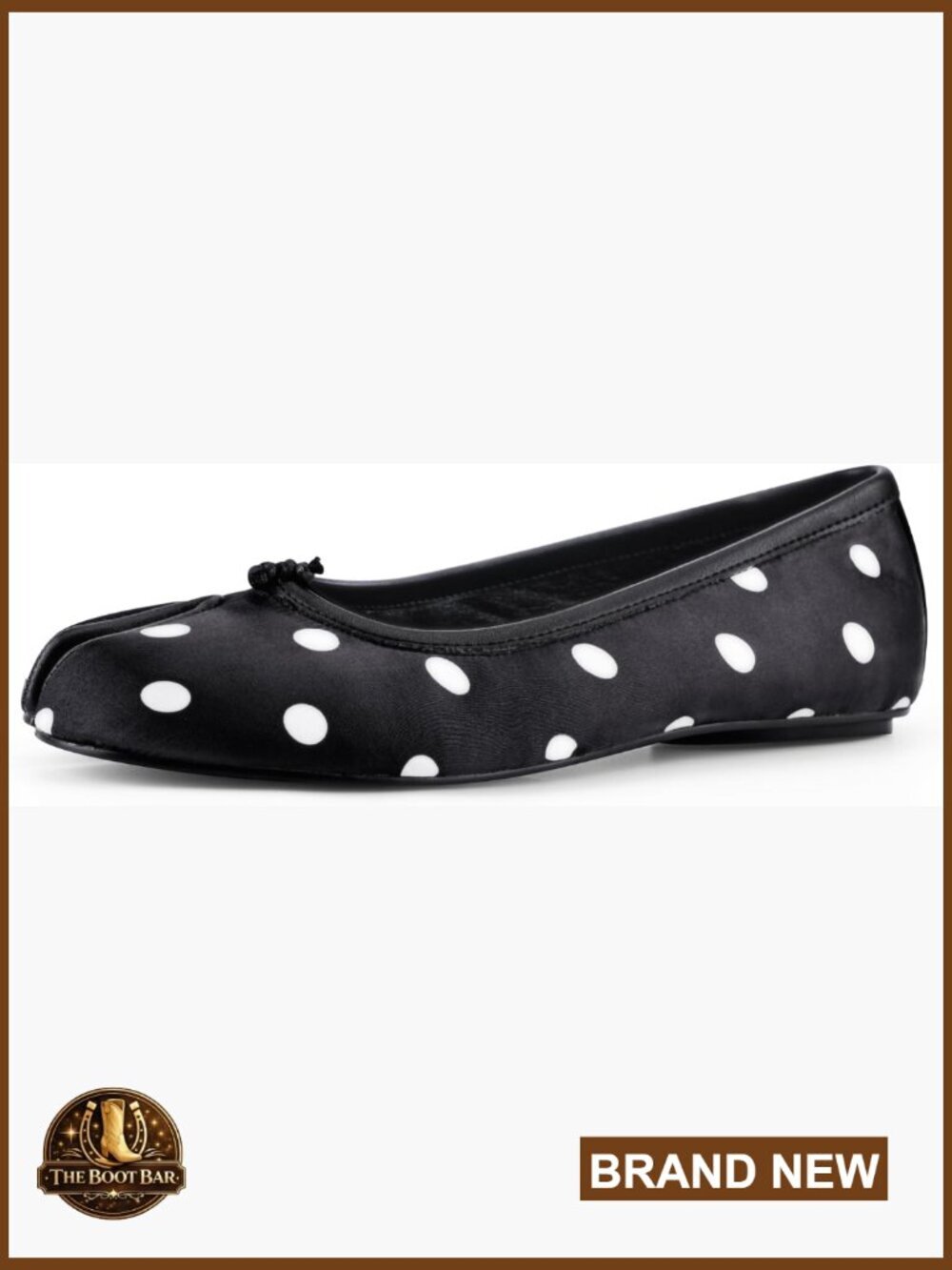 Split Toe Ballet Flats Women Wide Width Comfort Slip On Work Shoes Casual Flats